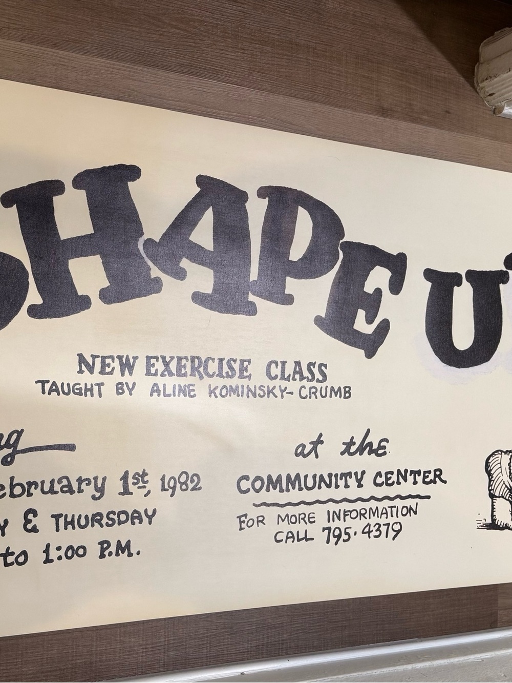 Rare R. Crumb Platform yoga mat - never used